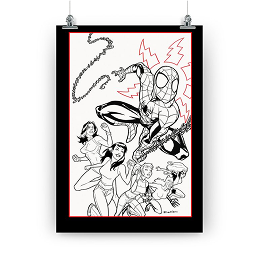 Salva Espín Art - Póster «Amigo y vecino» - imagen 27 1