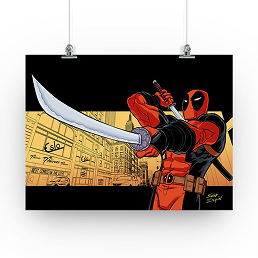 Salva Espín Art - Póster «Merc in the city» - imagen 33 1